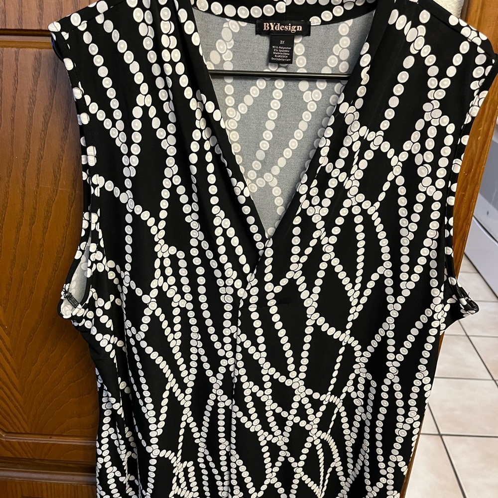 ByDesign Sleeveless Blouse Size 3X